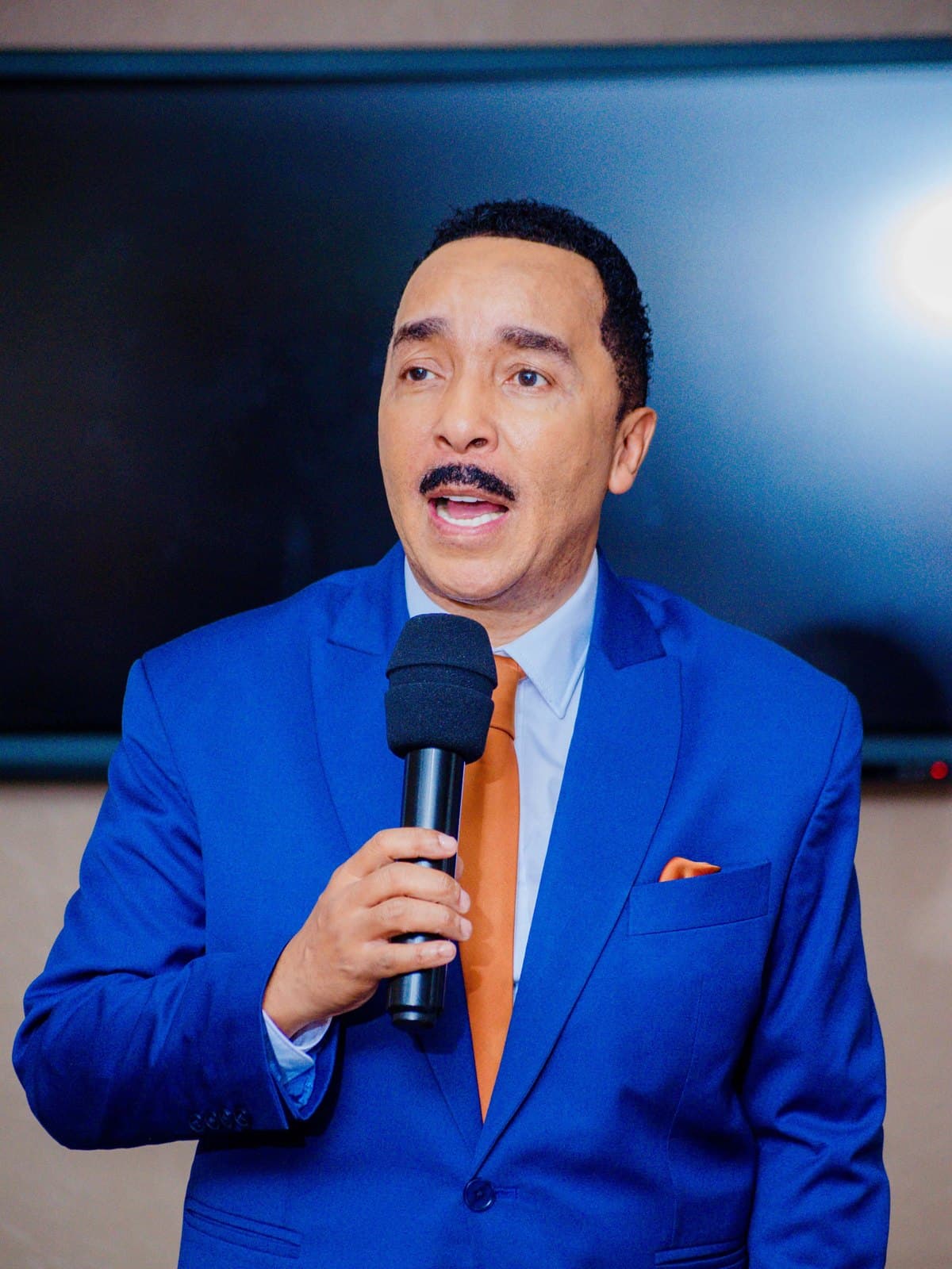 Dr David Molapo speaking